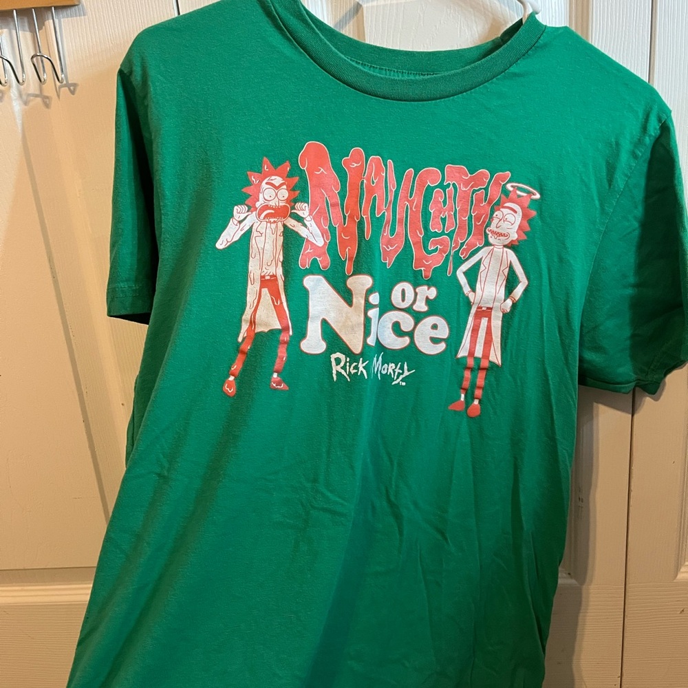 Ripple Junction Rick and Morty Green Tee